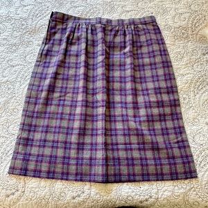 Vintage wool pencil skirt